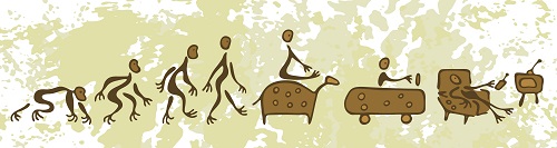 Prehistoric Cave Painting Vision Future Evolution of Man